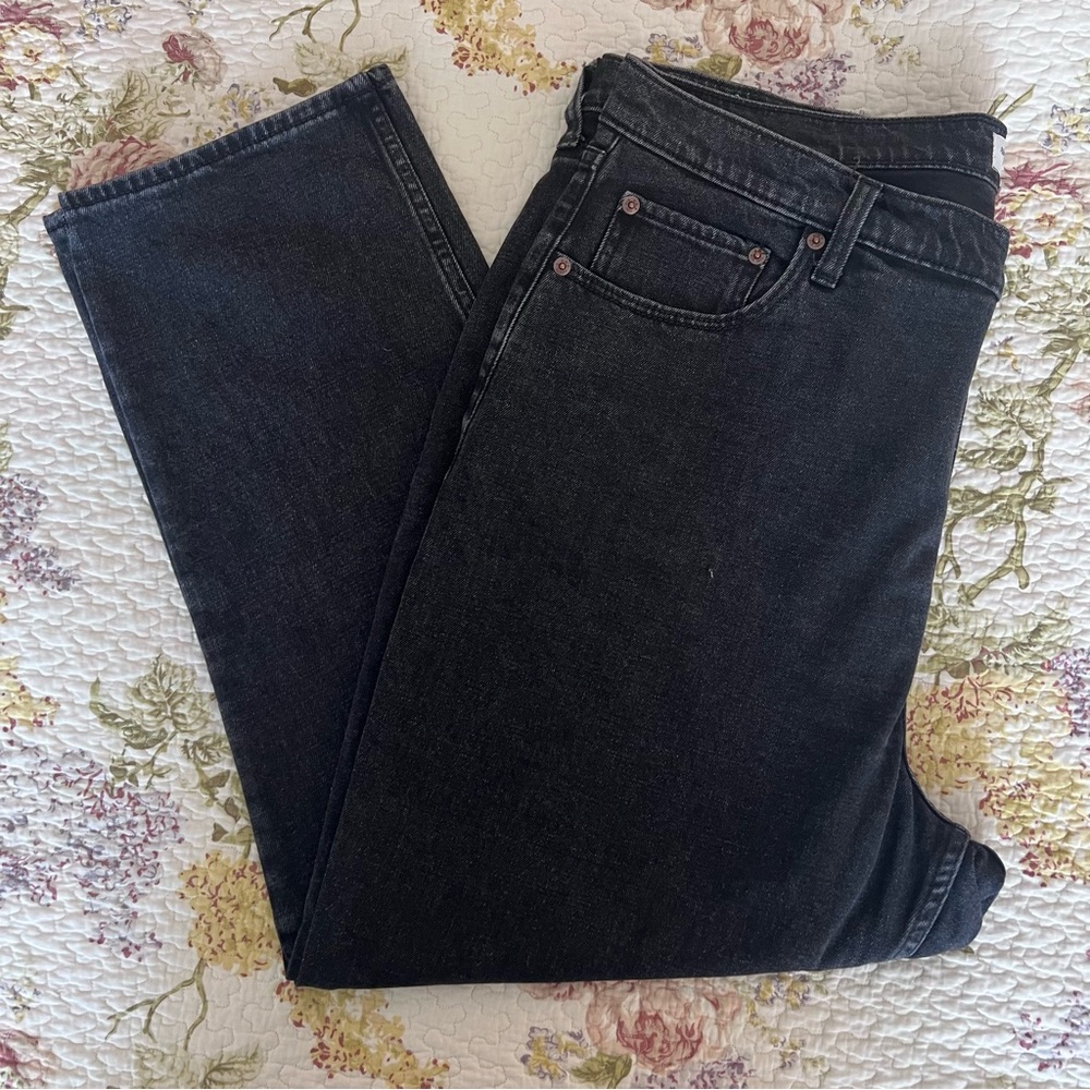 Abercrombie & Fitch The Ankle Straight Ultra High Rise Jeans Size 34